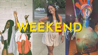 WEEKEND VLOG: Birthday Celebrations at Patron Mexican Grill & Med School BBQ | Shanice G