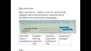 #KV  Teacher's डायरी  की importance और lesson plan