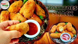 Potato Egg Mayo Croquettes|New Potato 🥔 Snack |New Evening Snack Recipe|Easy snack To Make At Home |