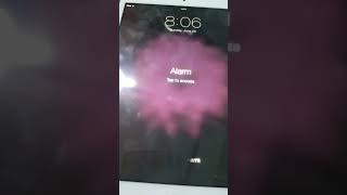 IPad Mini Alarm