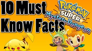 10 Pokemon Super Mystery Dungeon 3DS Facts You Must Know