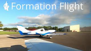 Lancair Pilot - Formation Flight - Two Lancair 360s in formation flight