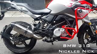 Aftermarket Exhaust Bmw G310 Made In China Akrapovic