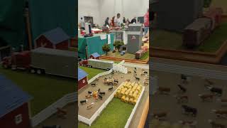 Some mini displays from National #farmtoys #3dprinterfarm #farmequipment #diorama