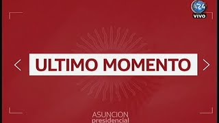 A24 | Ident último momento 'asunción presidencial' (2015).