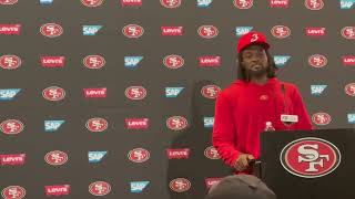 49ers WR Brandon Aiyuk explains why he’s able to play faster this year