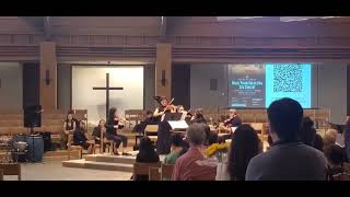 1st mov(middle). A partial video clip of “Summer” from Vivaldi’s “Four Seasons”