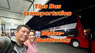 Is not for anyone, Belize to Guatemala