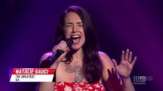 Natalie Gauci - The Greatest | The Voice Australia 9 (2020) | Blind Auditions