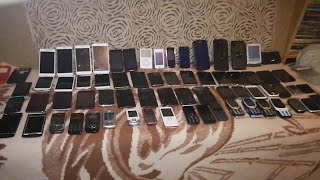 MY BEST COLLECTION OF MOBILE PHONES 70 DIFFERENT MODELS  value of 20 thousand euros