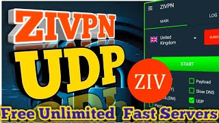 ZIVPN UDP Setup for Unlimited fast internet | Built-in servers