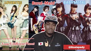 BABYMETAL x LOVEBITES & BAND-MAID How Impactful Are These Heavy Metal Bands ?NoelSpedy Reaction Vide