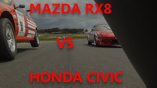 Honda Civic Vs Mazda RX8 13BPP