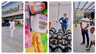 Vlog// UK Shopping going back to Kenya/ Dinner/workout/Family fun moments 😀