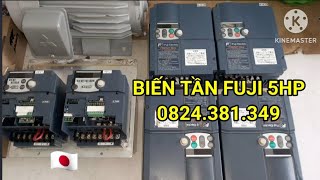 Biến tần Fuji 5hp nội địa lấy từ Bơm nước Nhật 🇯🇵🇯🇵🇯🇵 chuẩn zin ☎ 0824.381.349