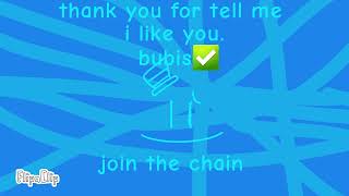 #forgivebubischain thank you bubis ;)