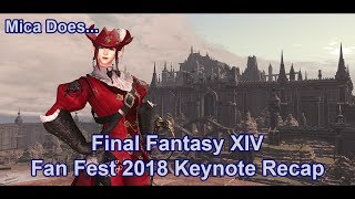 FFXIV Fan Fest Keynote Recap