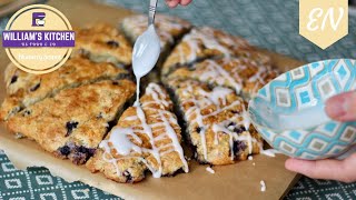 Fluffiest Blueberry Scones Recipe || William's Kitchen