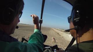 Robinson R44 Helicopter Run on Landings and Quick Stops