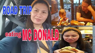 FILIPINA-BRITISH living in The Netherland: ROAD TRIP and eating MC DONALD