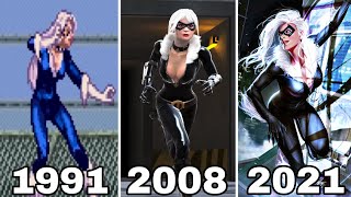 Evolution of Black Cat (Felicia) in Spider-Man Games (1991-2021)