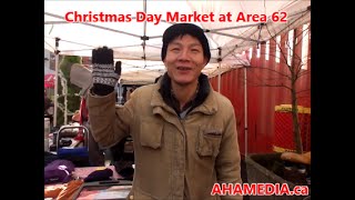 Christmas Day 2015 at DTES Street Market Area 62 in Vancouver on Dec 25 2015