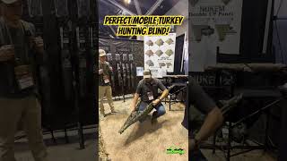 MOBILE TURKEY HUNTING BLIND! #turkeyhunting #turkeytour #turkeyseason #bowhunting #huntlife