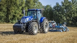 New Holland T7.270 BluePower & Lemken Rubin 9