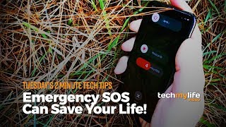 Emergency SOS Can Save Your Life! - Tuesday 2 Minute Tech Tips