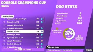 How We Qualified To The Console Champions Cash Cup SEMI-Finals! (8th)