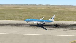 Smooth Landing| Kashgar/Kashi Airport China| Boeing 737