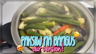 Paksiw Na Bangus | Our Version! #saladmaster #paksiw