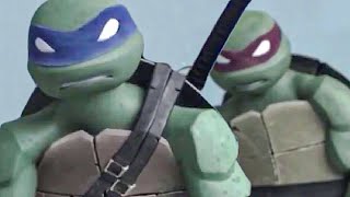 TMNT vs  Samurai : Ninja Turtles vs  Usagi Villain Showdown