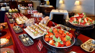 Strawberry buffet & Italian buffet! XEX WEST Osaka, Japan