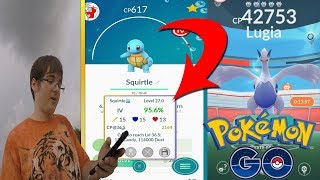 ALMOST PERFECT IV SQUIRTLE & EVOLUTION - LEGENDARY RAIDS POKEMON GO!!