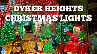 Dyker Heights Christmas Lights | NYC Christmas 2021 ✨