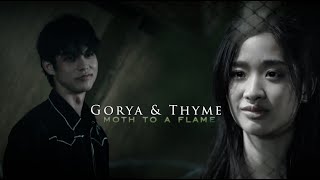 gorya + thyme (& ren) | moth to a flame [1x07]