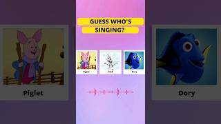 Can You Guess Who Is Singing? Disney Quiz! #shorts