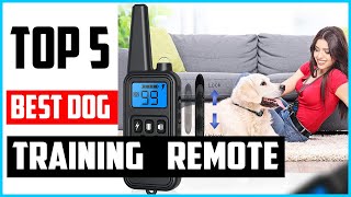 Top 5 Best Dog Training Collars with Remote in 2022 Reviews