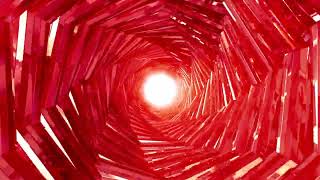 Rotating Red Tunnel Vj Loops // @3DMotionGraphicsVFX