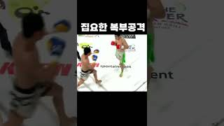 집요한 복부공격 #shorts