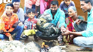 నాటు కోడి బిర్యానీ||natu kodi biryani||village food||village comedy||dhoom dhaam channel||