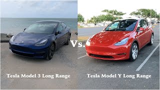 Tesla Model 3 and Y Long Range Differences for 2022