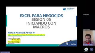 Sesión 5: Excel para negocios