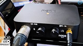 Plug 'n GO! RODE AI-1 Audio Interface - unboxing & set up - Studio Quality & Headphone Amplifier