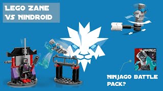 Lego Ninjago Zane vs Nindroid | Is these our first Ninjago battle packs?!?