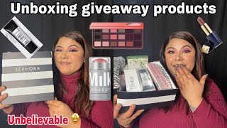 Giveaway products unboxing | surprise | emotional ||Asmita Neupane ||