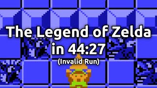 The Legend of Zelda in 44:27 (Invalid, 8/22/2017)