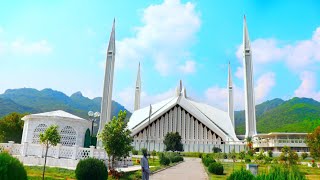 Shah Faisal Masjid Islamabad Pakistan 🇵🇰 (Beautiful Mosque of Pakistan Islamabad)