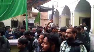 Mubarakpur Azadari 9th Moharram 2018 Ekhtetami Joloos - YouTube